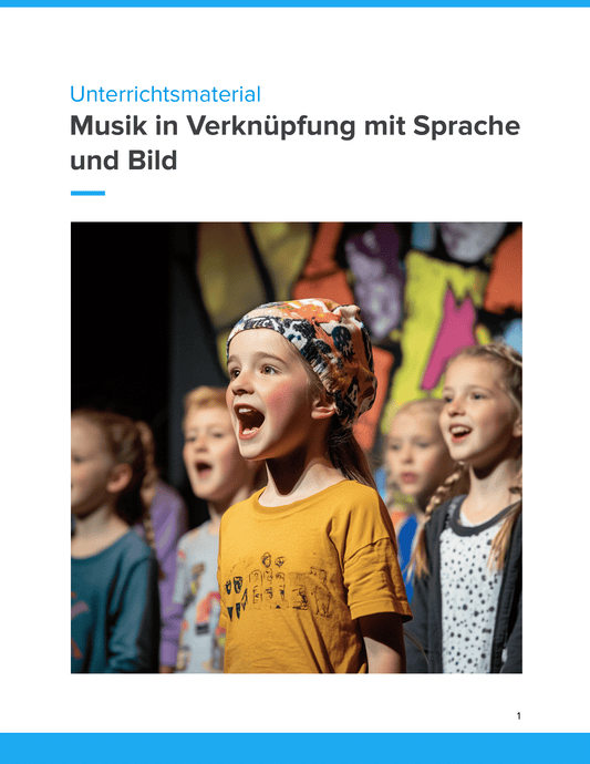 Musik, Sprache & Bild – Unterrichtsmaterial Lied, Programmmusik & Musiktheater