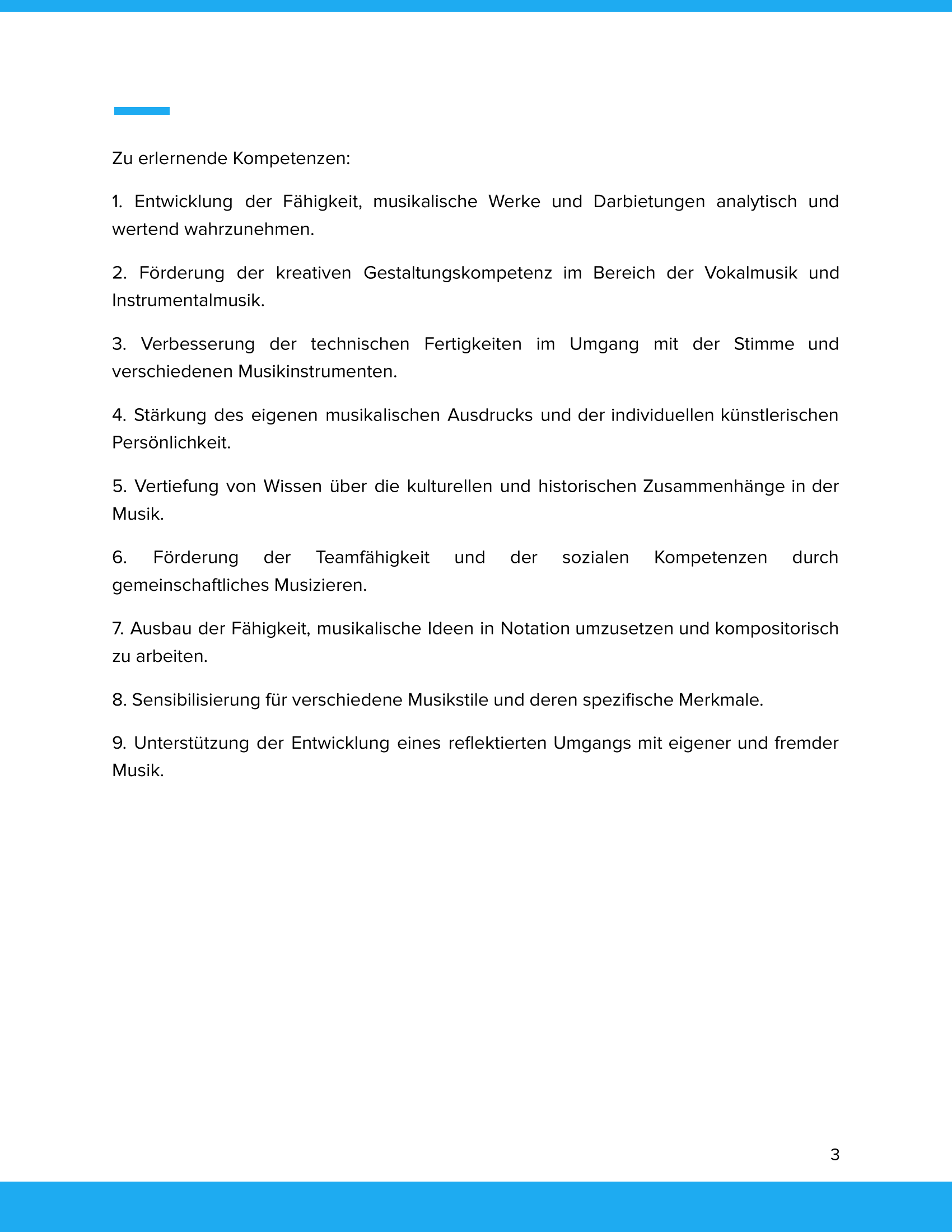 Musik mit Stimme & Instrumenten gestalten – Unterrichtsmaterial Kreative Musikpraxis