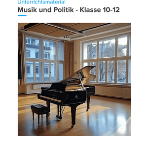 Musik & Politik – Unterrichtsmaterial Politische Musik & Gesellschaft