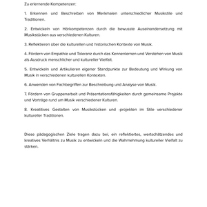 Musik verschiedener Kulturen – Unterrichtsmaterial Weltmusik & interkulturelles Lernen