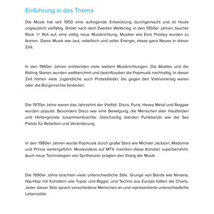 Musik von 1950 bis heute – Unterrichtsmaterial zur Nachkriegs- & Gegenwartsmusik