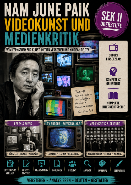 Nam June Paik – Videokunst und Medienkritik