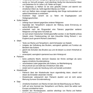 Nathan der Weise – Zusammenfassung, Figuren & Ringparabel (Sek II)