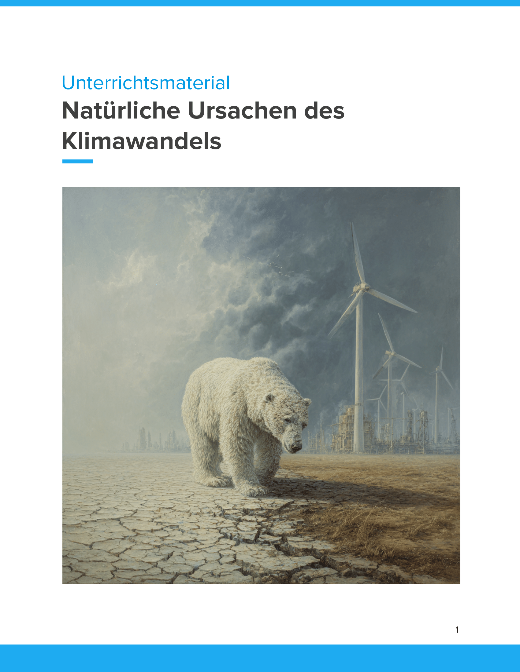 Natürliche Ursachen des Klimawandels | Unterrichtsmaterial Geographie SEK I
