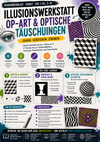 Illusionswerkstatt: Op-Art & optische Täuschungen – Muster, Kontrast & Illusion | Kunst Sek I (Kl. 6–9)