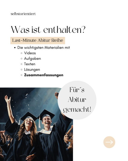 Last-Minute Abitur 2024: Pädagogik | Psychologie