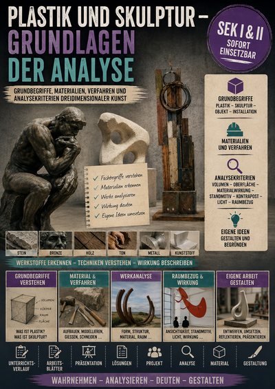 Plastik und Skulptur – Grundlagen der Analyse