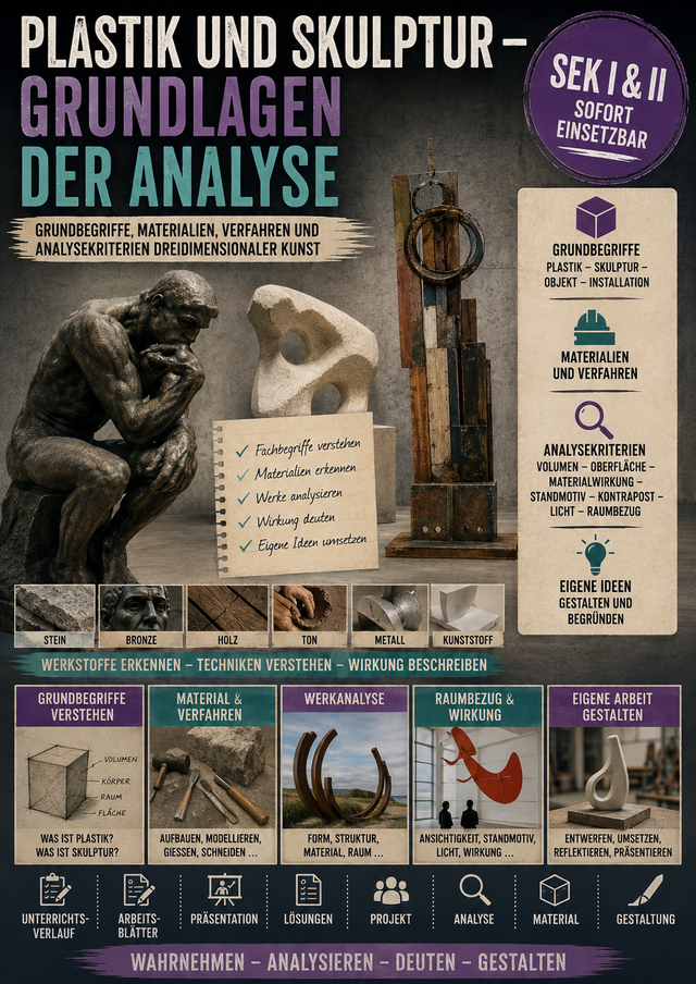 Plastik und Skulptur – Grundlagen der Analyse