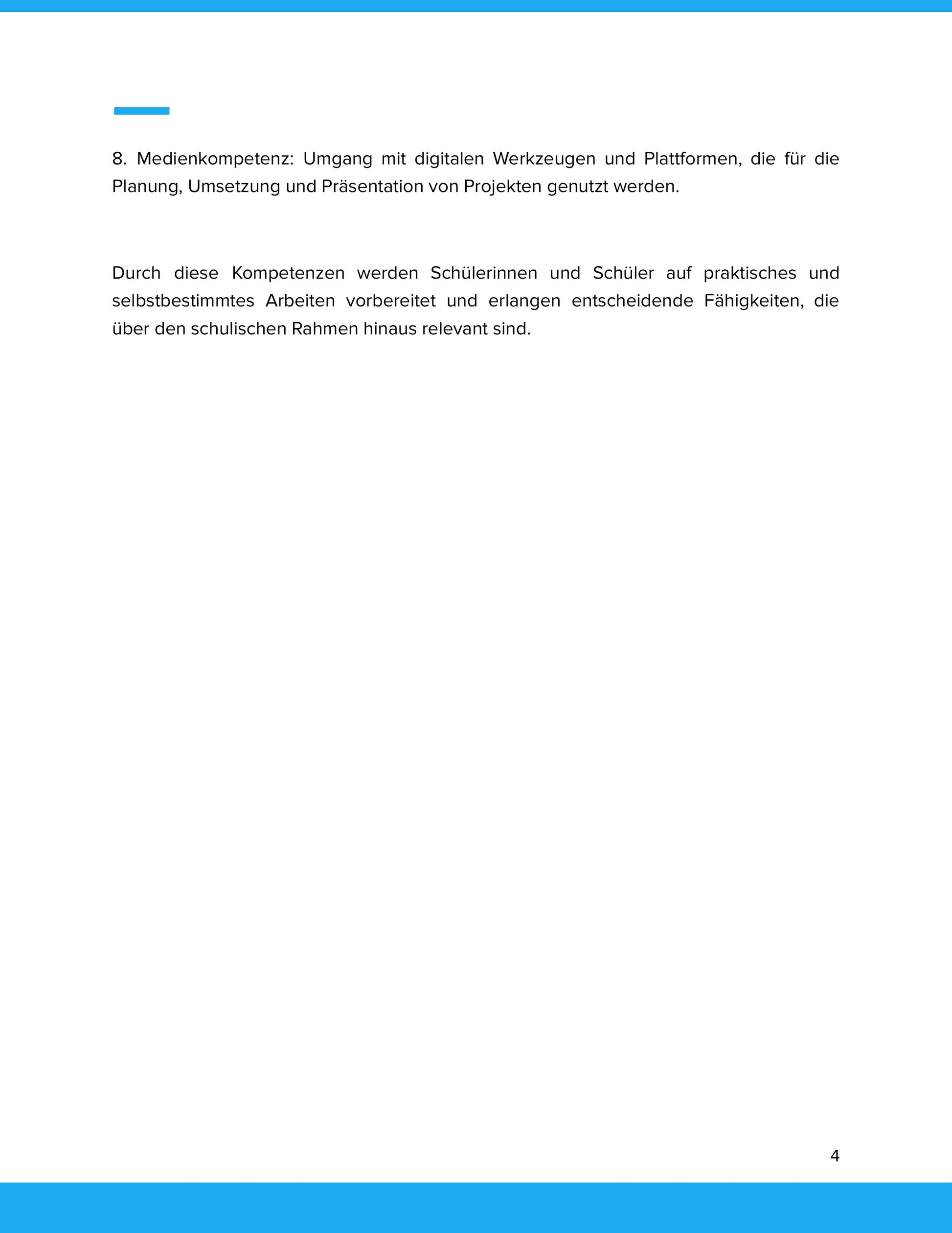 Projektmanagement für Schüler – Unterrichtsmaterial Deutsch SEK I