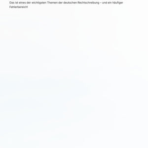 Rechtschreibung Klasse 5 komplett – Regeln, Übungen & Lösungen für sicheren Deutschunterricht