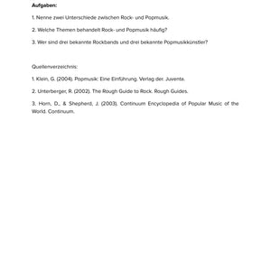 Rock- und Popmusik – Geschichte, Merkmale und kreative Zugänge im Musikunterricht