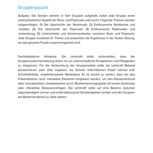 Rock- und Popmusik – Geschichte, Merkmale und kreative Zugänge im Musikunterricht