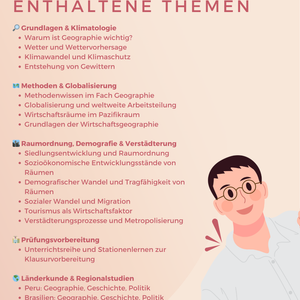 Erdkunde, Geographie & Wirtschaftsgeographie XXL-Sparpaket – 20+ Materialien für SEK I & SEK II