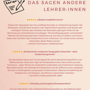 Erdkunde, Geographie & Wirtschaftsgeographie XXL-Sparpaket – 20+ Materialien für SEK I & SEK II