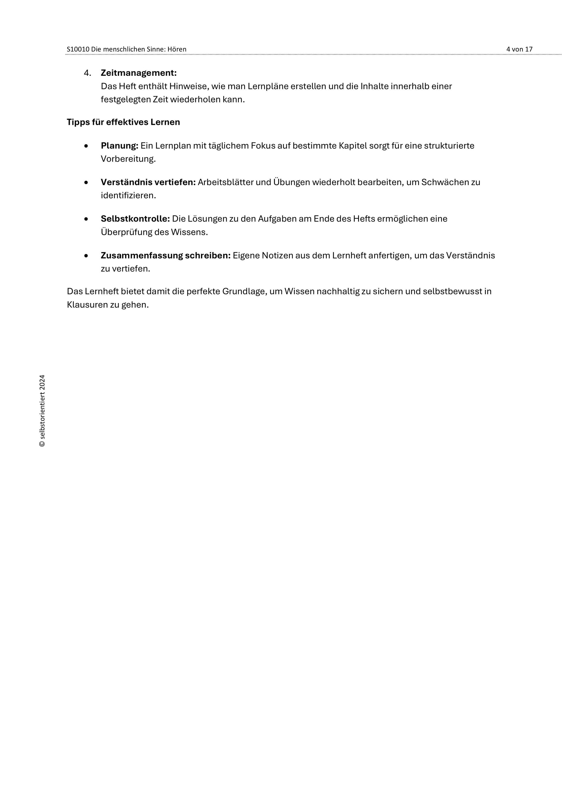 Unsere Sinne – Gesamtpaket für die Sekundarstufe I | Sinne & Sinnesorgane entdecken