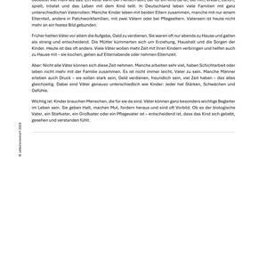 Unterrichtsmaterial Grundschule: Vatertag kreativ & kindgerecht feiern