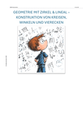 Geometrie mit Zirkel & Lineal – Konstruktionen für Klasse 7, 8 & 9