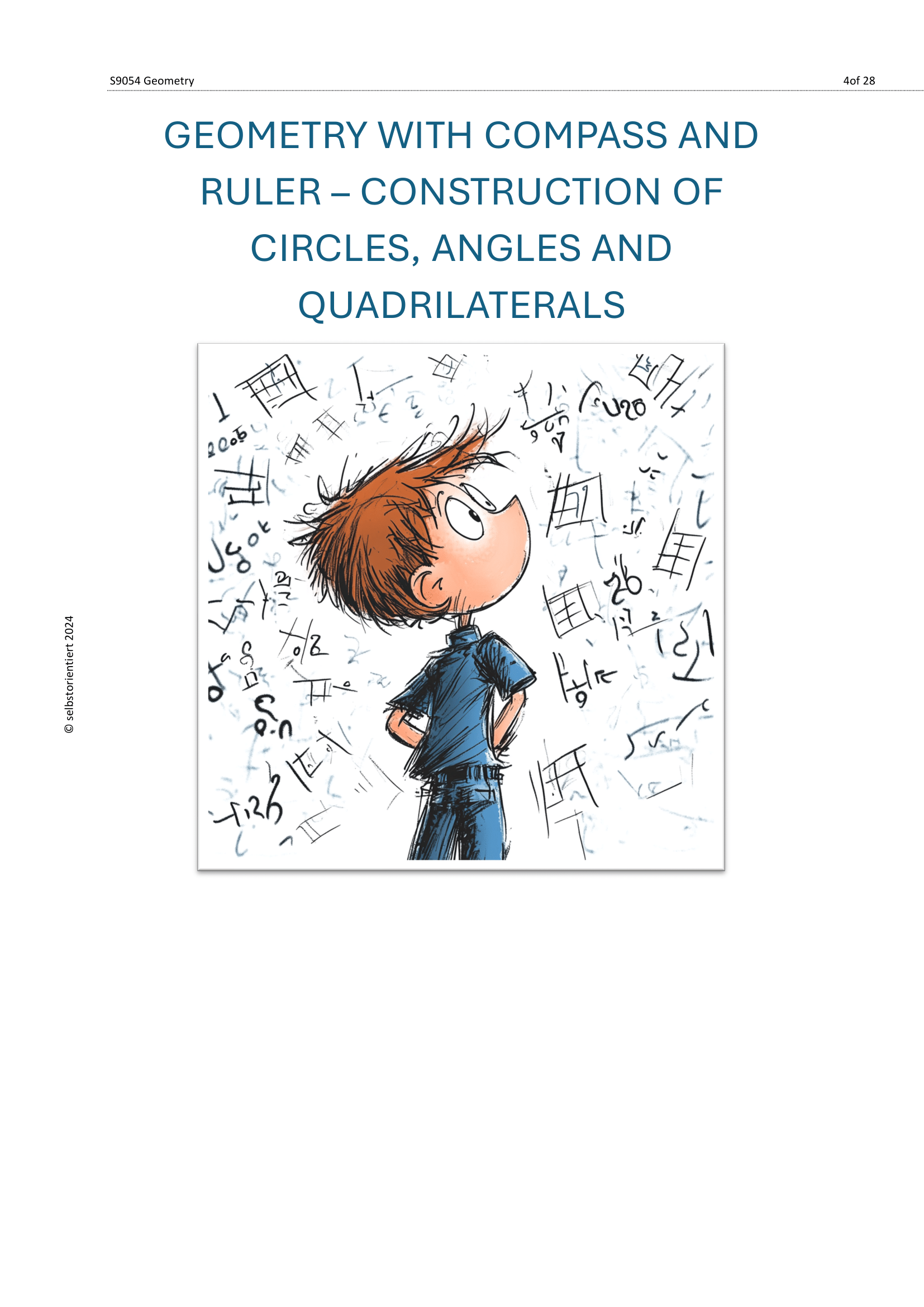 Geometry with Compass & Ruler – Constructions for Grades 7, 8 & 9