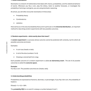 Binomial Distribution & Probability Experiments – Grades 7-10
