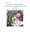 Hebelgesetz & Flaschenzug – Physikunterricht SEK I mit Experimenten