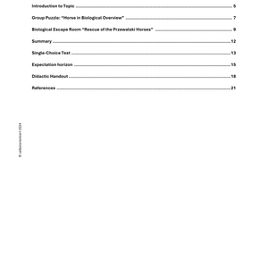 Understanding Horses – Cross-Curricular Teaching Material (Grades 5–9)