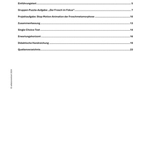 Frösche im Ökosystem – Biologieunterricht SEK I | Lebensräume & Kreisläufe