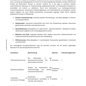 Martin Luther – Reformation im Unterricht SEK I | Materialien & Aufgaben