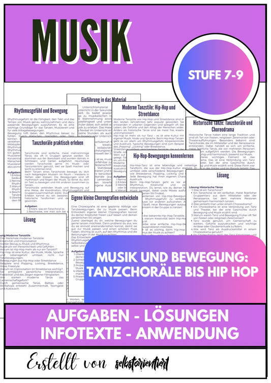 Musik und Bewegung – Kreativer Musikunterricht für Klasse 7–9
