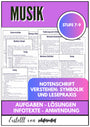 Notenschrift verstehen – Symbolik und Lesepraxis für Klasse 7–9