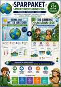 Sachunterricht Sparpaket – Klima, Wetter & Die geheime Mission Erde