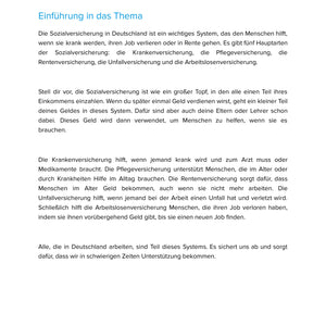Sozialversicherung in Deutschland – Aufbau, Finanzierung & Bedeutung | Sek II