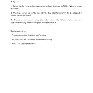 Sozialversicherung in Deutschland – Aufbau, Finanzierung & Bedeutung | Sek II