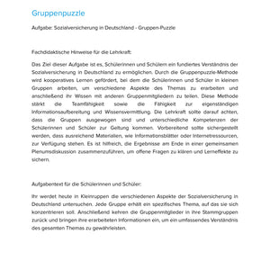 Sozialversicherung in Deutschland – Aufbau, Finanzierung & Bedeutung | Sek II