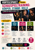 Sparpaket Schauspieltraining: Körper, Stimme, Rolle · 3 Unterrichtsreihen | Darstellendes Spiel Sek II (Klasse 11–13)