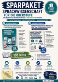 Sprachwissenschaft Sparpaket – Kommunikation, Medienanalyse sowie Konzeptionalität & Medialität | Sekundarstufe II (EF–Q2)