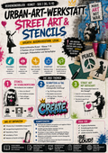 Schrift, Comic & Street Art – Bildsprache der Jugendkultur – Street Art und Stencils: Schablone und Botschaft, Kunst Sek I