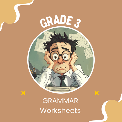 Grade 3 Grammar Mastery – Nouns, Pronouns, Sentences & Punctuation