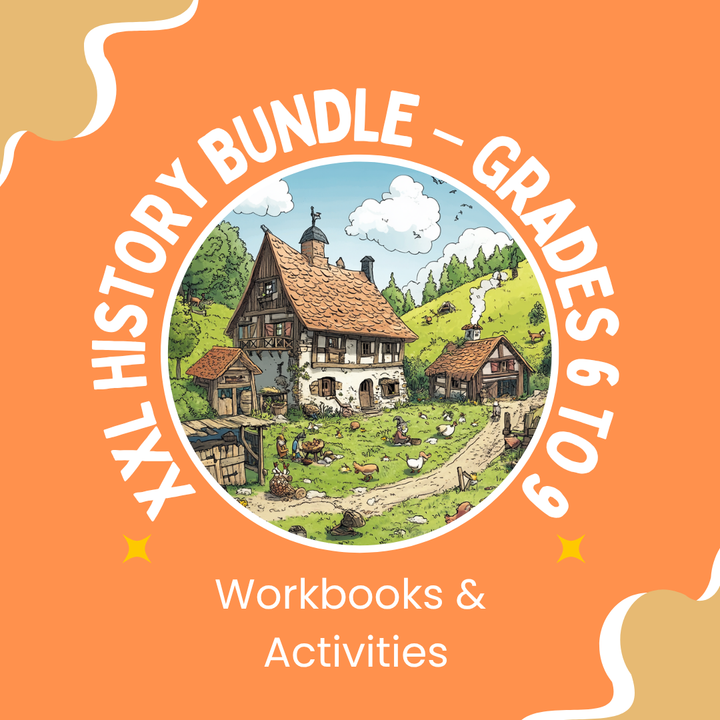 XXL History Teaching Bundle – Grades 6 to 9 | Complete Curriculum