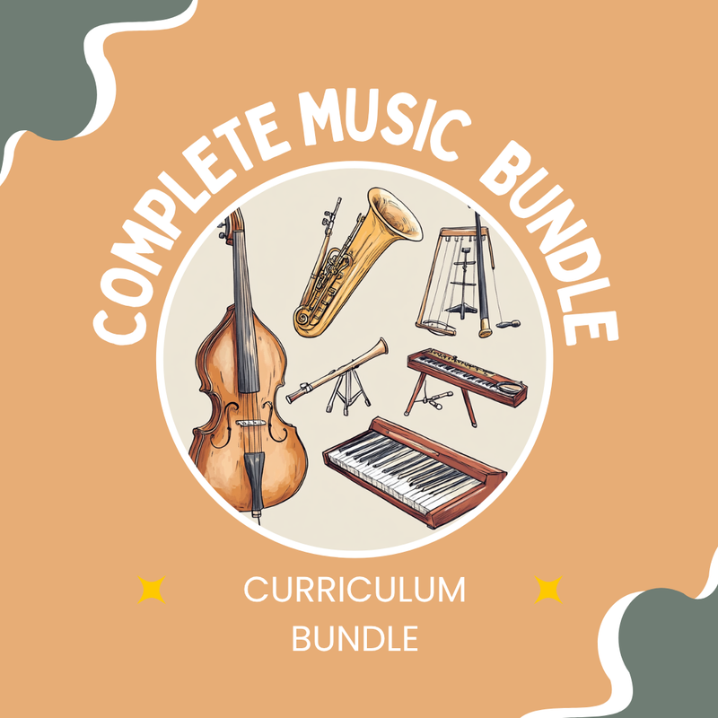 All-in-One Music Curriculum Bundle – World Music, Classical, Pop & Film | Grades 3–10