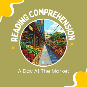 A Day At The Market - Reading Comprehension Englisch 6. Klasse