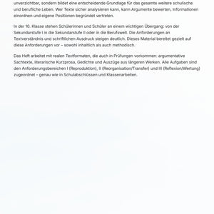 Textanalyse Klasse 10 komplett – Sachtexte & Literatur sicher analysieren und schreiben