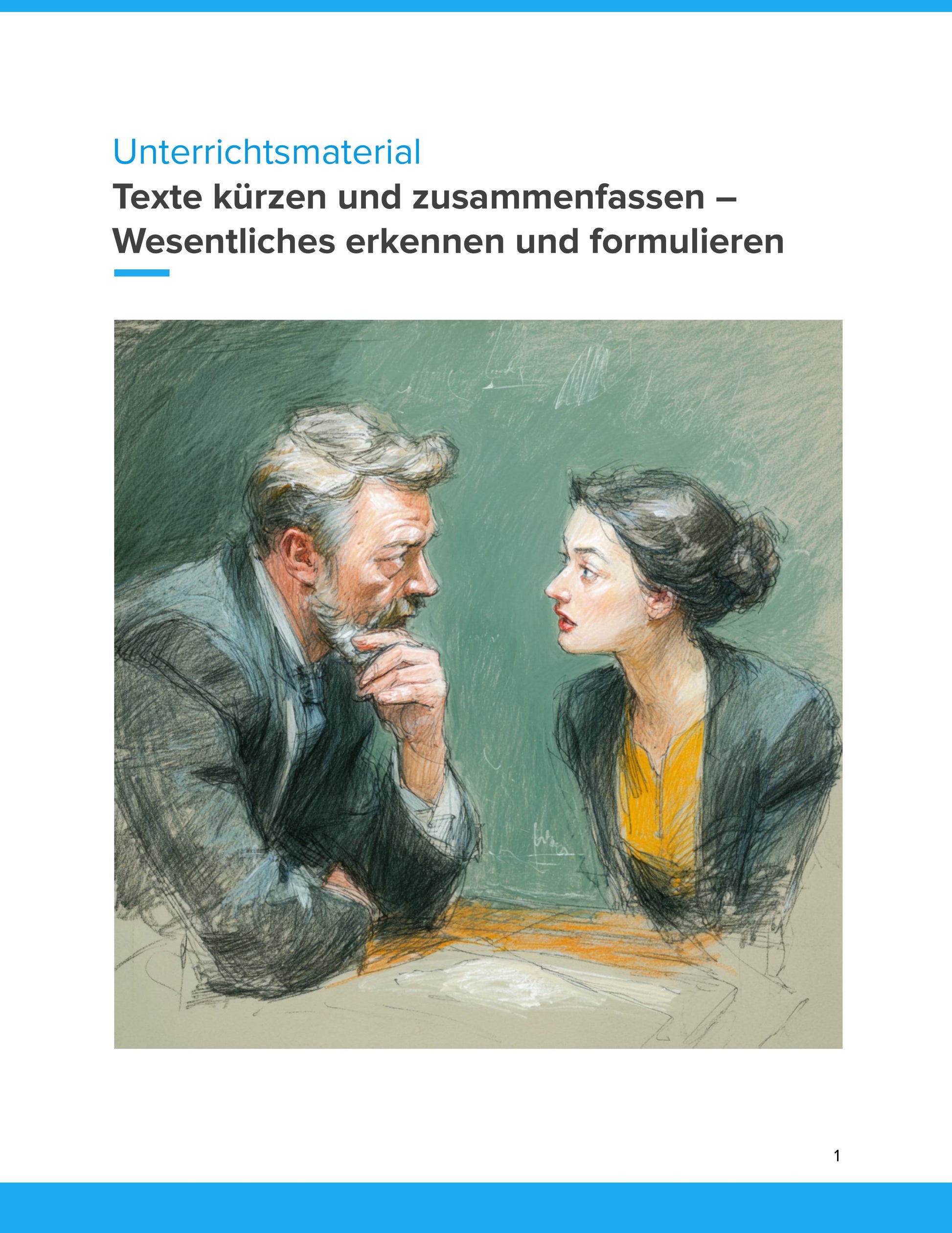 Texte kürzen und zusammenfassen – Wesentliches erkennen und formulieren