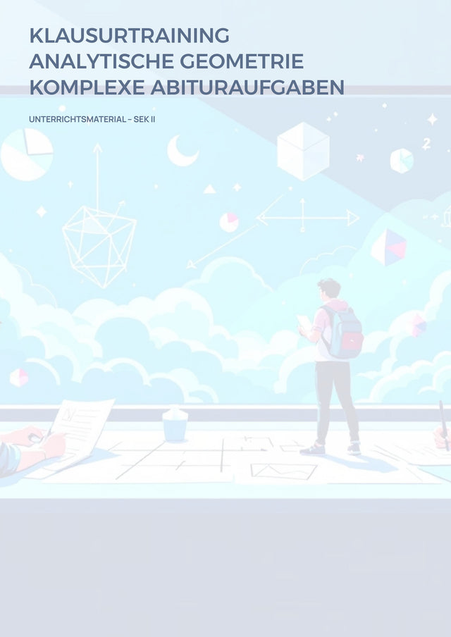 Abitur-Ready in analytischer Geometrie – mit echten Klausuraufgaben auf Top-Niveau