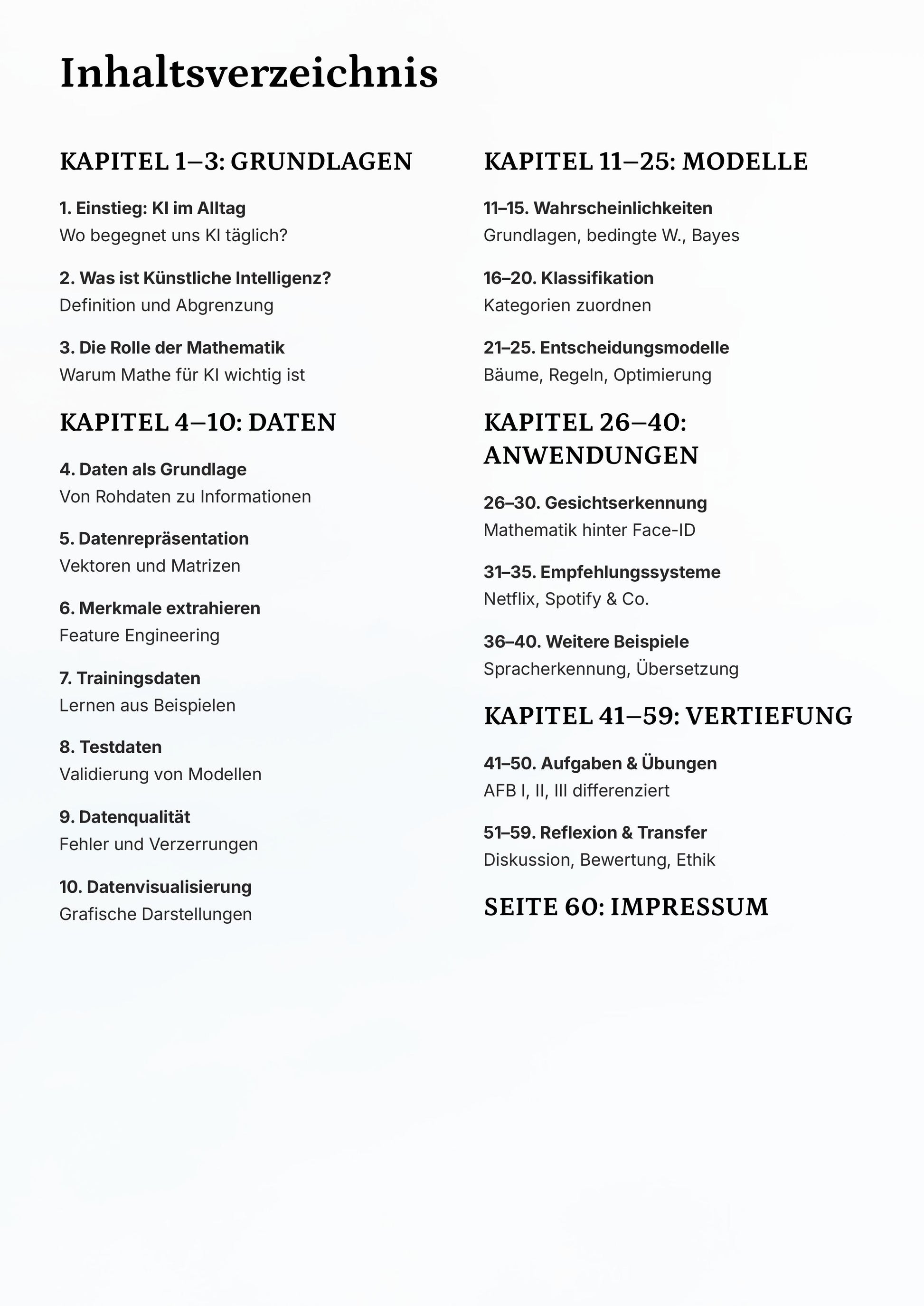 Künstliche Intelligenz verstehen – durch Mathematik greifbar gemacht