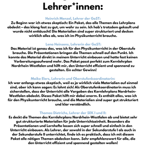 Kernlehrplan Physik in der SEK II - Nordrhein-Westfalen