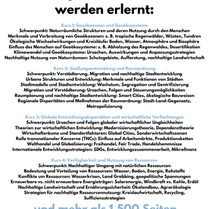 Fachlehrplan Geographie in der gymnasialen Oberstufe - Sachsen-Anhalt