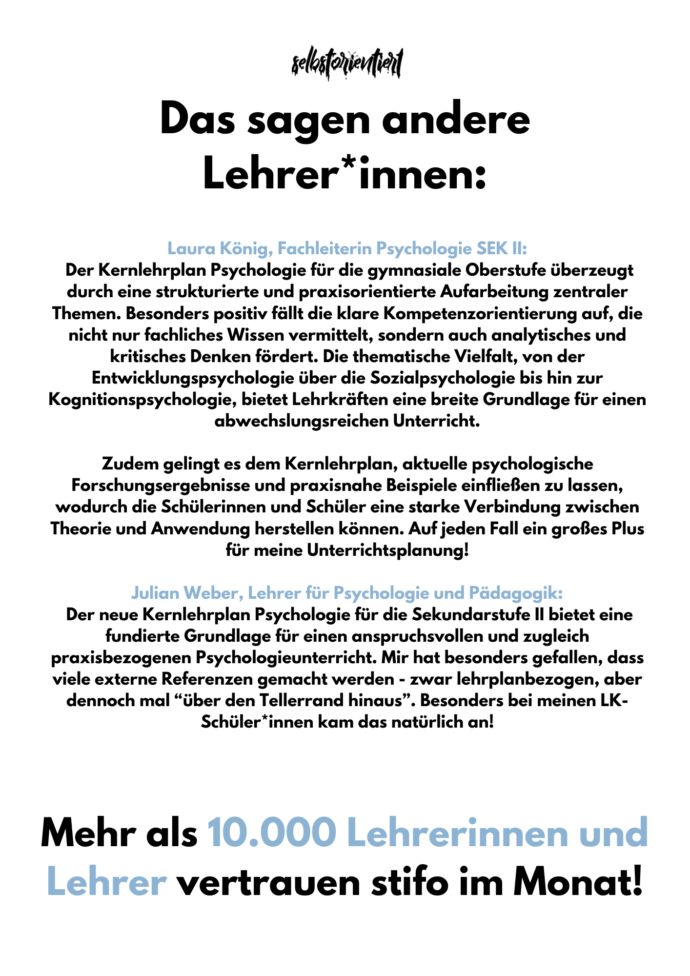 Kernlehrplan im Fach Psychologie der Sekundarstufe II in NRW