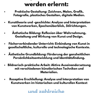 Sparpaket: Kunst in Beruflichen Gymnasien mit allen Themen & Materialien