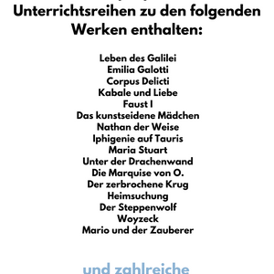 Sparpaket XXL: Unterrichtsreihen für die Pflichtlektüren im Deutsch-Abitur