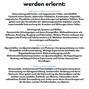 Kernlehrplan Physik in der SEK II - Nordrhein-Westfalen